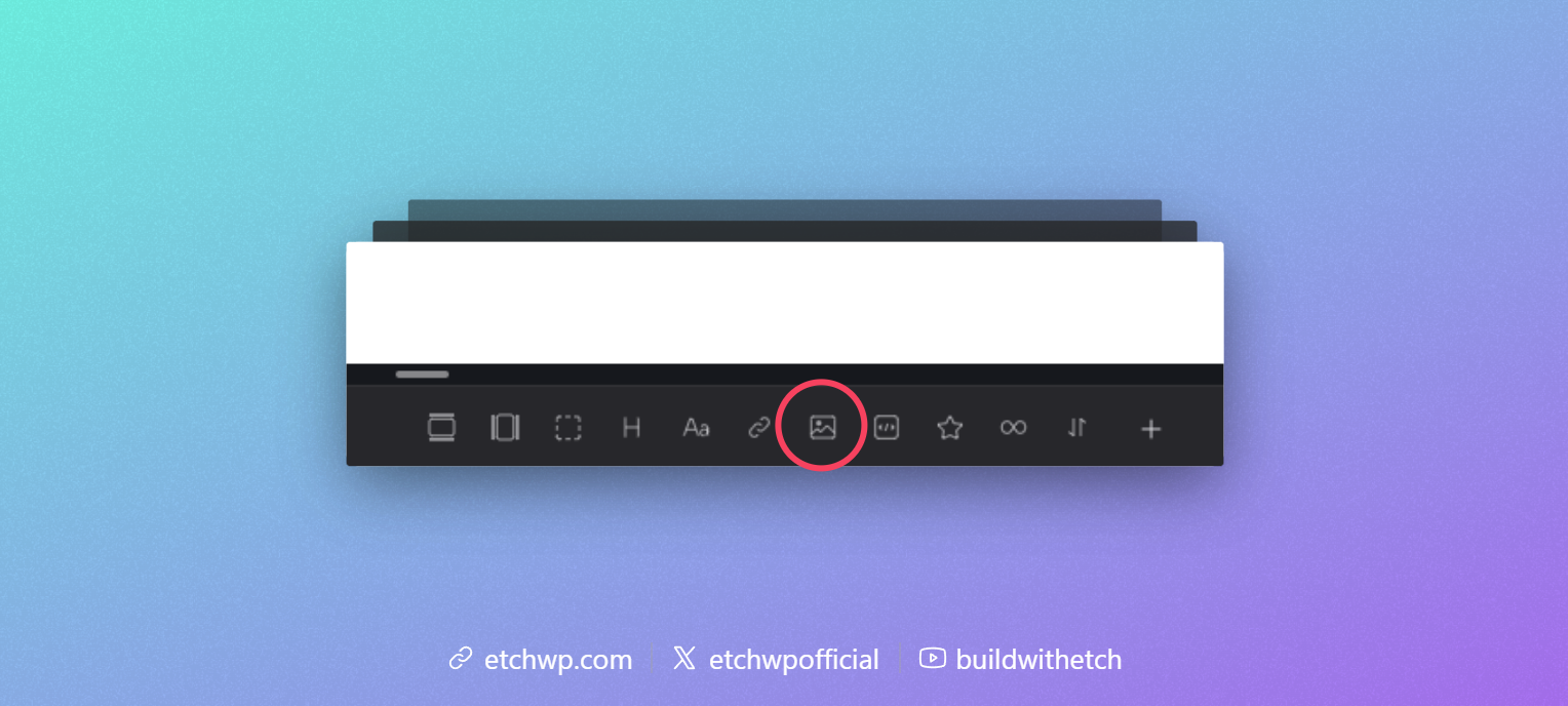 Etch Dynamic Image Element